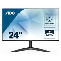 AOC 24B1H - 24 inch FHD-monitor (1920x1080, 60 Hz, VGA, HDMI) zwart - thumbnail
