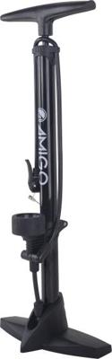 AMIGO fietspomp met drukmeter 11 Bar 61 cm zwart