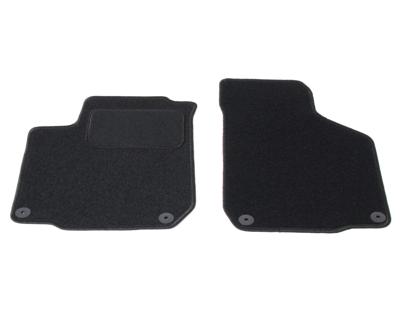 Automatten voorzijde - zwart stof - Volkswagen Golf 4 1997-2003