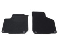 Automatten voorzijde - zwart stof - Volkswagen Golf 4 1997-2003 - thumbnail