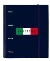 Ringmap Benetton Flag Marineblauw 27 x 32 x 3.5 cm - thumbnail