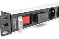 Digitus DN-95407-FR energiedistributie 7 AC-uitgang(en) 1U - thumbnail