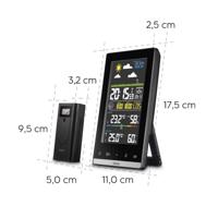 Hama Weerstation Jamaica met Radio Wekker Zwart - thumbnail