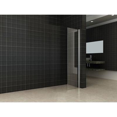 Douchewand Wiesbaden met muurprofiel 40x200cm 10mm NANO coating Douchewand Wiesbaden met muurprofiel 40x200cm 10mm NANO coating