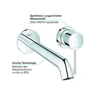 GROHE Essence New Wastafelkraan Inbouw - uitloop 23cm - L size - zonder waste - chroom 19967001 - thumbnail