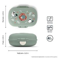 Lunchbox - MONBENTO - Luchtdichte snackbox - MB Gram Raccoon - thumbnail