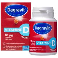 Dagravit Vitamine D 10 mcg Parels - thumbnail