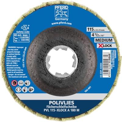 PFERD TOOLS 44694202 Polivlies lamellenschijf PVL korund Diameter 115 mm 5 stuk(s)