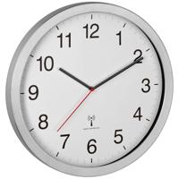 TFA Dostmann 60.3545.02 Wandklok Zendergestuurd 40 cm x 5 cm x 40 cm x 400 mm Zilver Groot display - thumbnail