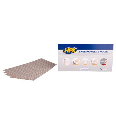 HPX Lijmstrips | Transparant | 100mm x 200mm - EP1020 | 50 stuks EP1020