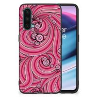 OnePlus Nord CE 5G Leuk Telefoonhoesje Swirl Pink - thumbnail