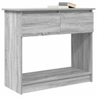 Wandtafel met lades 85,5x38,5x74,5 cm grijs Sonoma - thumbnail