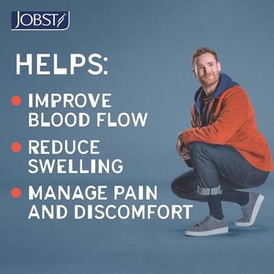 Jobst Travel Socks Zwart 45-46