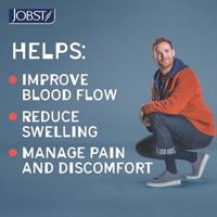 Jobst Travel Socks Zwart 45-46 - thumbnail