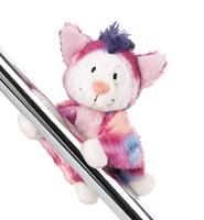 Nici mag pluchen knuffel vliegende eekhoorn macy mcfly met magneet, 12cm - thumbnail