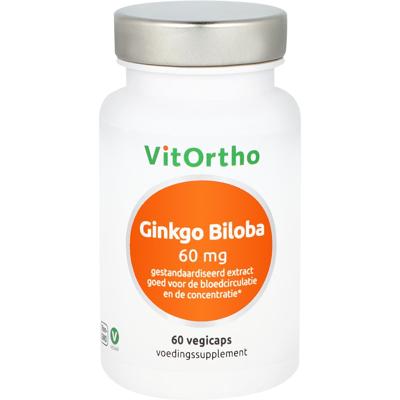 VitOrtho Ginkgo Biloba Extract 60mg Capsules