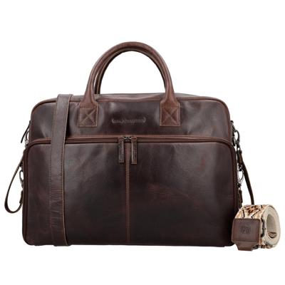 Hide & stitches next navajo luiertas-Dark Brown