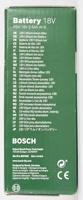 Bosch Home and Garden PBA 1600A005B0 Gereedschapsaccu 18 V 2.5 Ah Li-ion - thumbnail