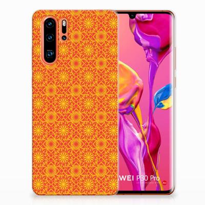 Huawei P30 Pro | TPU bumper | Batik Oranje