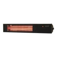 Fortuna Ultra Wandheater model Zwart 1500 Watt - thumbnail