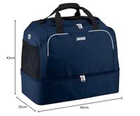 JAKO 2050 Sporttas Classico - Marine - Senior (ca. 88 Liter) - thumbnail