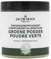 Jacob Hooy Groene poeder pot 100 Gram - thumbnail