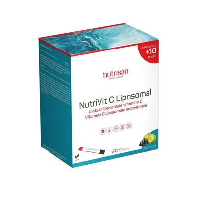 Nutrisan Nutrivit C liposomal 60 Stuks Nutrisan Nutrivit C liposomal 60 Stuks