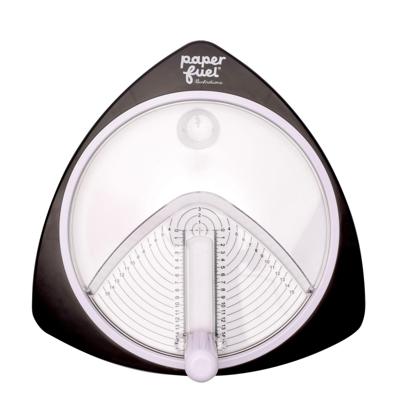 Paperfuel • cirkelsnijder ø15cm incl. 3 reservemesjes zwart