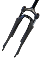 Zoom e-bike verende voorvork 28 inch 11/8 draad rollerbrake 28.6/225 mm - thumbnail