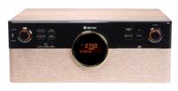 Denver MRD-180 Retro-stereoset DAB+, Bluetooth, CD, Cassette, Platenspeler Zwart, Hout - thumbnail