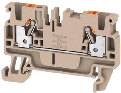 Weidmüller 1521850000 Doorgangsklem 5.1 mm Spanveer Grijs 100 stuk(s)