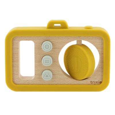 Trixie houten siliconen baby camera - mr. lion