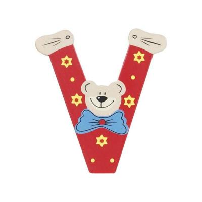 Playshoes houten letter V