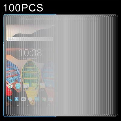 100 stuks voor Lenovo TAB4 / TB-7304N 9H oppervlaktehardheid-0.3mm gehard glas Screen Protector