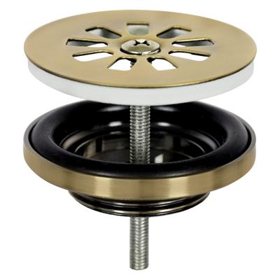 Differnz Differnz afvoerplug voor fontein - mat goud Differnz Differnz afvoerplug voor fontein - mat goud