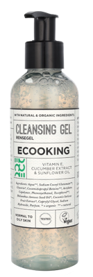 Ecooking Cleansing Gel 200 ml Make-up verwijderaar en reiniger