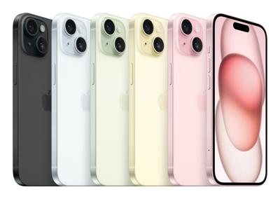 Apple iPhone 15 15,5 cm (6.1") Dual SIM iOS 17 5G USB Type-C 256 GB Groen