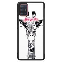 Samsung Galaxy A71 hoesje - Giraffe - thumbnail