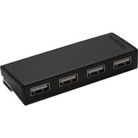 Targus Targus - Hub - 4 x USB 2.0 - Desktop ACH114EU USB-hub 4 poorten USB-A USB 2.0 480 MBit/s Zwart - thumbnail