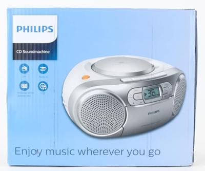 Philips AZ127 CD speler Zilver - thumbnail