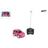 Roadstar rc auto 27mhz roze 13,5cm - thumbnail