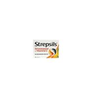 Strepsils Sinaasappel & Vitamine C Zuigtabletten - thumbnail