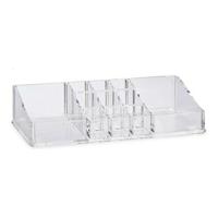 Make-up organizer Transparant 9 x 4,5 x 22,7 cm - thumbnail