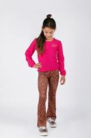 B.Nosy winter flare broek meisjes - bruin - Phoebe - luipaard - thumbnail