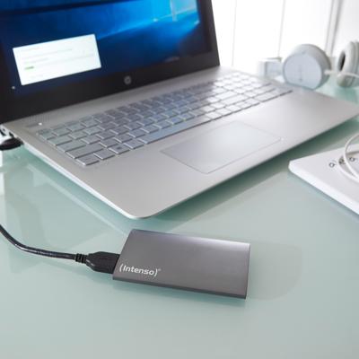 Intenso External SSD Premium 128GB Grijs USB 3.2 Gen.1