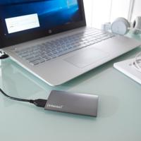 Intenso SSD Premium 128 GB Externe SSD harde schijf USB-A 3.2 Gen 1 Antraciet 3823430 - thumbnail