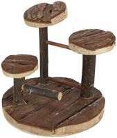 TRIXIE KLAUTERREK MET KLOKJE HAMSTER SCHORSHOUT 14X14X14 CM 2 ST - thumbnail