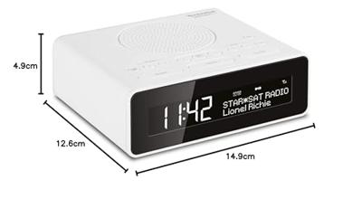 TechniSat DigitRadio 51 Wekker radio Wit - thumbnail
