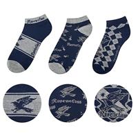 Harry Potter Ankle Socks 3-Pack Ravenclaw - thumbnail