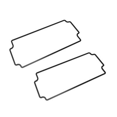 Hammond Electronics 1550Z109GASKET Afdichting Silicone Zwart (l x b x h) 125 x 80 x 2 mm 2 stuk(s)